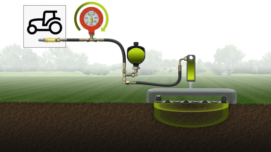 CLAAS DISCO rear mowers with ACTIVE FLOAT diagram