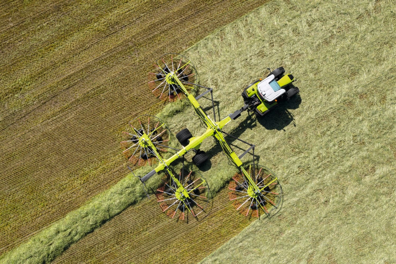 CLAAS LINER Four-Rotor Swather