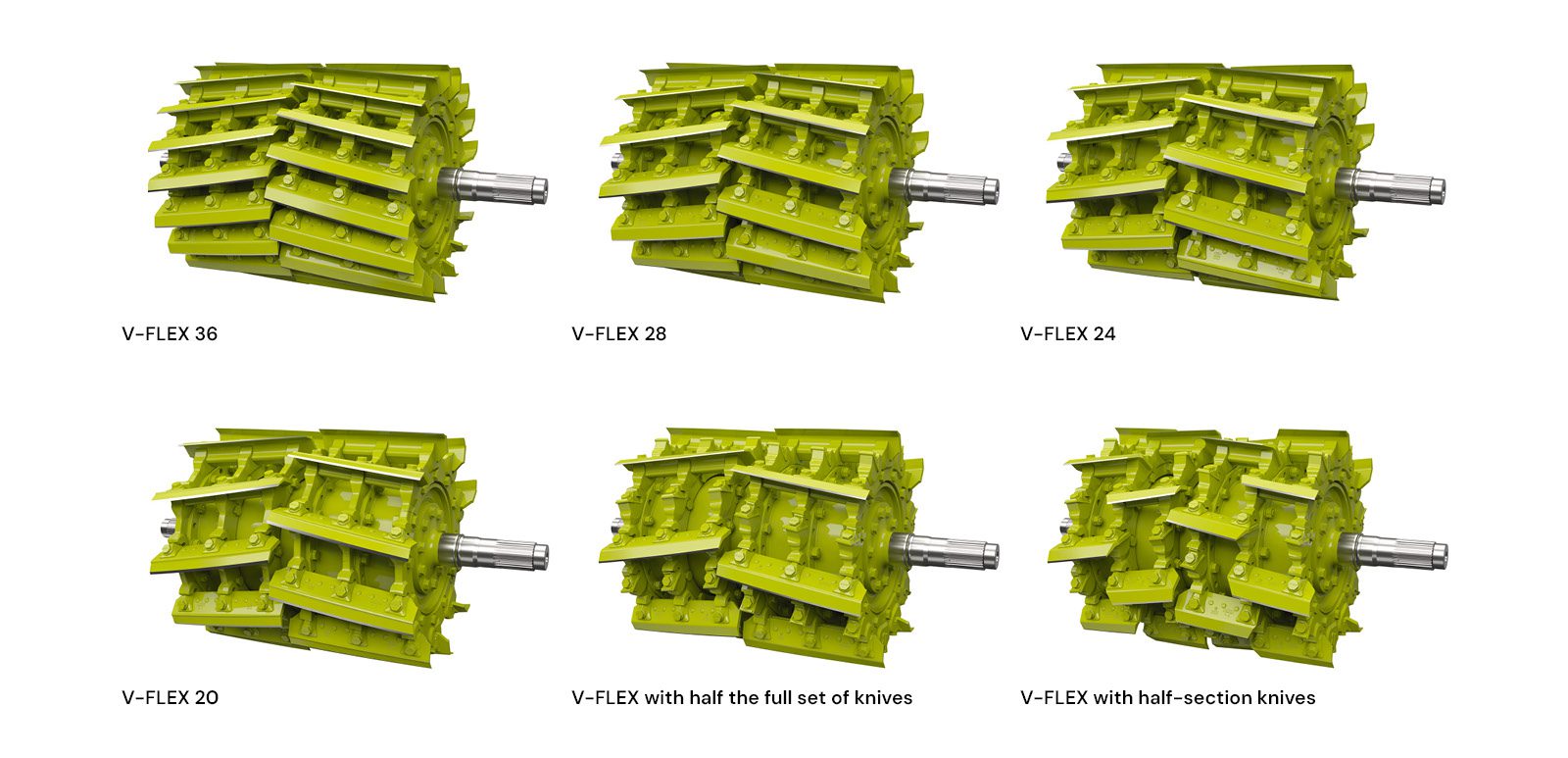 CLAAS JAGUAR 900 SERIES Chopping cylinders